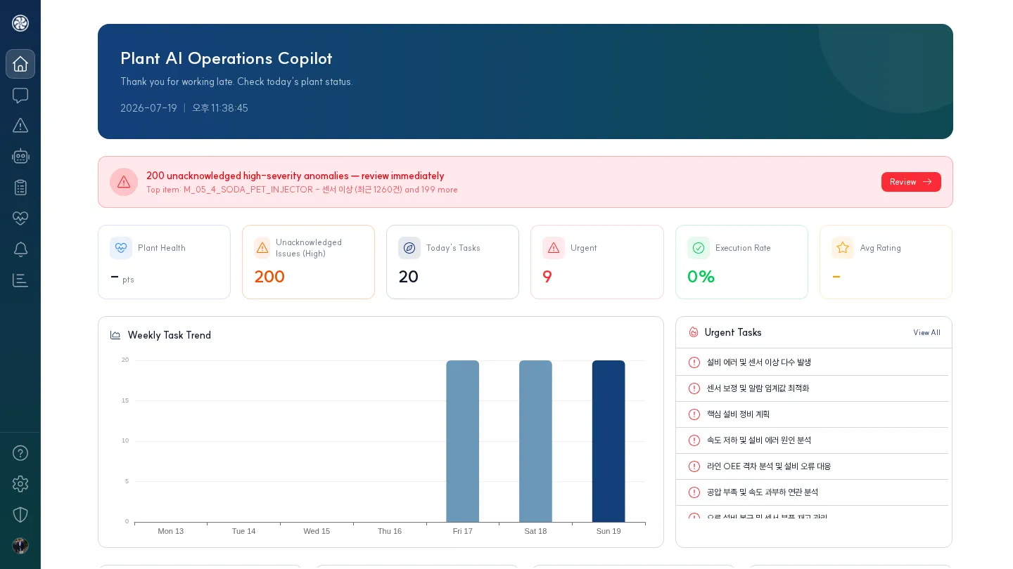 PlantPulse AI — operations copilot